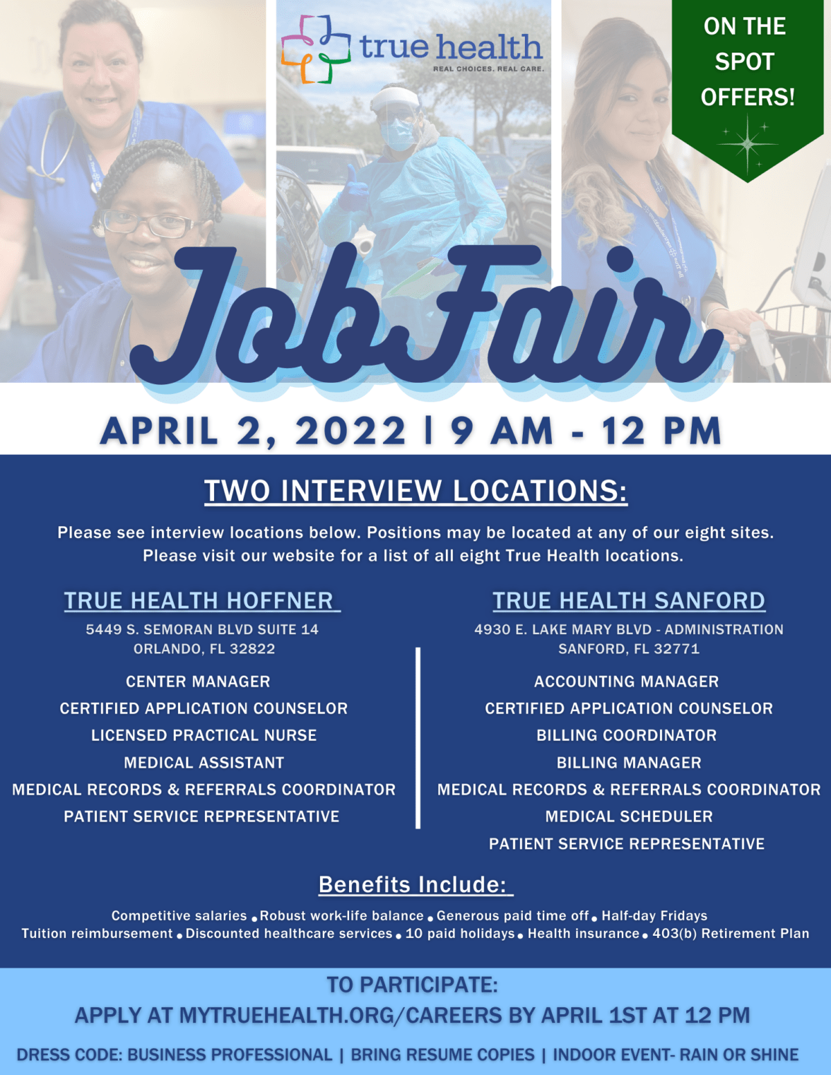 True Health Job Fair – True Health